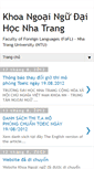 Mobile Screenshot of khoangoaingu.ntu.edu.vn