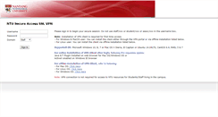 Desktop Screenshot of ntuvpn.ntu.edu.sg