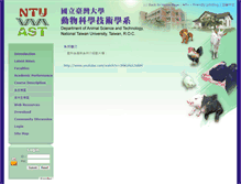 Tablet Screenshot of ansc.ntu.edu.tw