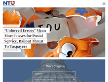 Tablet Screenshot of ntu.org