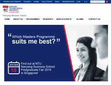 Tablet Screenshot of nbs.ntu.edu.sg