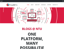 Tablet Screenshot of blogs.ntu.edu.sg