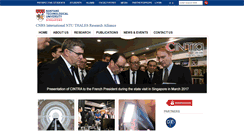 Desktop Screenshot of cintra.ntu.edu.sg