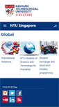 Mobile Screenshot of global.ntu.edu.sg