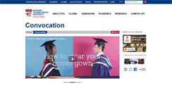 Desktop Screenshot of convocation.ntu.edu.sg